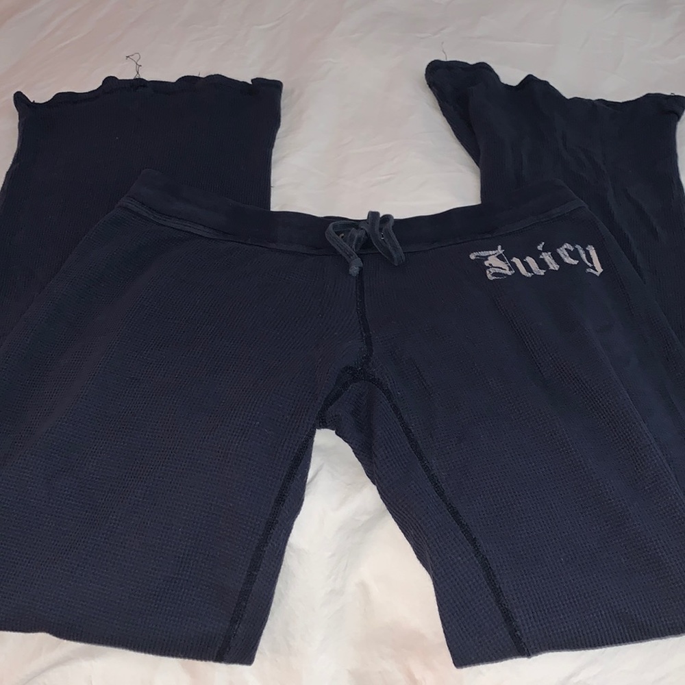 Navy Thermal Juicy Couture pants